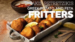 Greek Potato And Feta Fritters | Akis Petretzikis