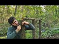 ultimate bushcraft shelter building a warm and cozy survival hut