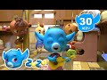 Baby Shark | Wheels on the Bus | Old Macdonald Had a Farm + @ZuZu Kids Nursery Rhymes | 30 MIN