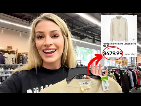 I Found Her 2,000 Wardrobe at GOODWILL! Thrift With Me in SoCal