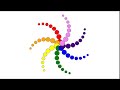 Basic Python Turtle Code: Rainbow Twist
