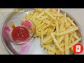 crispy french fries recipe home made crispy fries in tamil restaurant style french fries nol 104