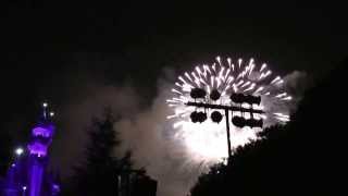 カリフォルニアディズニーランドリゾート　fire works