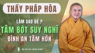 Thầy Pháp Hòa - Làm Sao Để Tâm Bớt Suy Nghĩ Nhiều, Bình An Tâm Hồn ? | Podcast Tâm An Chữa Lành