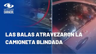 Con ráfaga de fusil, dos hombres fueron asesinados en Valledupar a bordo de un carro blindado
