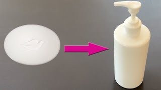How To Turn a Bar of Soap into Liquid Soap