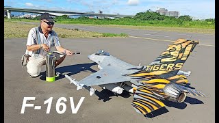 F-16 block20戰機完成構改升級F-16V ground test