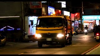 (202103)中和區垃圾車251-BX沿線播音收運(新北市環保局) Taiwan Garbage Truck in New Taipei city，Taiwan (ゴミ収集車、대만 쓰레기차 )