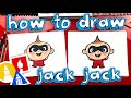 How To Draw Jack Jack From Incredibles 2