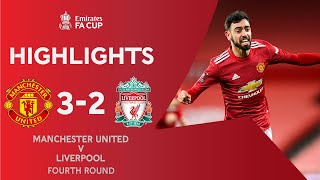Fernandes Free-Kick Wins 5-Goal Thriller | Manchester United 3-2 Liverpool | Emirates FA Cup 2020-21