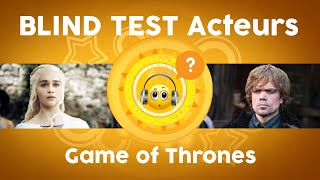 Blind Test : 20 personnages de la série Game of Thrones (VO)