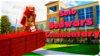 Surviving my first day of High School | Bedwars Commentary [240 FPS]