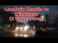 LANDTRIP MANILA TO MINDANAO || 3 DAYS TRAVEL MANILA TO MINDANAO