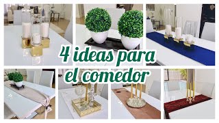 4 IDEAS PARA DECORAR TU COMEDOR 2019 | CANDELABROS LUJOSOS DIY. #SAVVYSANDY