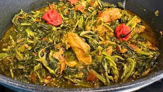 Ma Recette de Bitekuteku| Ragoût de Feuilles d’amarante | Biteku-Teku - Callaloo Recette | Ndunda