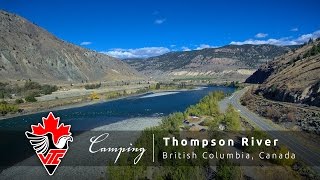 Camping - Thompson River, British Columbia, Canada