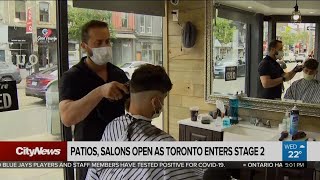 Patios, salons and more reopen as Toronto enters Stage 2 of reopening
