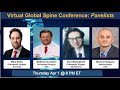 Discussion of various cases with Virtual Spine panelists 4/1/21