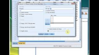 SPSS Recoding Into a New Variable
