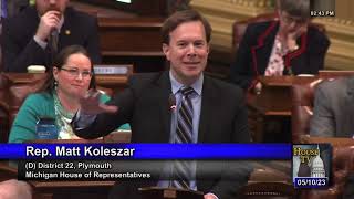 Rep. Koleszar on School Aid Budget