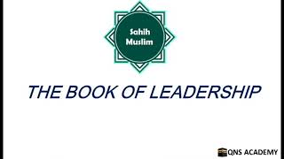 Sahih Muslim Book 33 : The Book of Leadership : Hadith 4701-4971 of 7563 English by Audio Artist