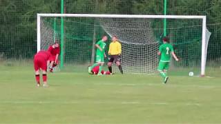 Koniczynka Ocice - Czarni Lipa (Gol samobójczy na 2:0) 27.08.2017