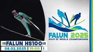 FALUN HS100 | DSJ4 MISTRZOSTWA ŚWIATA 2025 | 08.02 | KONKURS IND.