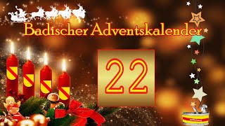 Badischer Adventskalender