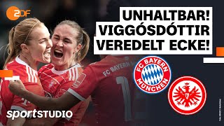 FC Bayern – Eintracht Frankfurt Highlights | Frauen-Bundesliga, 12. Spieltag 2022/23 | sportstudio