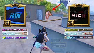 I MET 2 MILLION SUBSCRIBERS YOUTUBER in SAME LOBBY😱RICH vs FATIH🔥PUBG Mobile