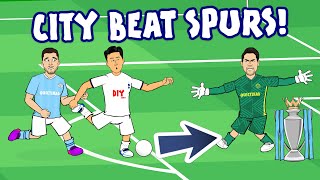 😲SON MISS vs MAN CITY😲 Tottenham vs Man City 0-2 (Premier League Goals Highlight