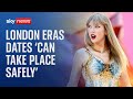 Police working to ensure Taylor Swift's upcoming London concert dates 'can take place safely'