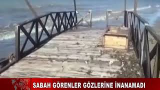 SABAH GÖRENLER GÖZLERİNE İNANAMADI