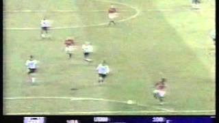 1999 (February 3) Manchester United 1- Derby County 0 (English Premier League)