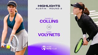 Danielle Collins vs. Katie Volynets | 2024 Austin Second Round | WTA Match Highlights