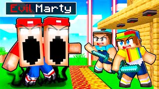 EVIL MARTY vs The Most Secure House in Minecraft!