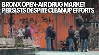 Bronx open-air drug market persists despite cleanup efforts