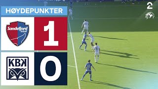 Sandefjord 1 - 0 Kristiansund BK - Høydepunkter