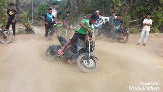 Adkare padpu bike stunte