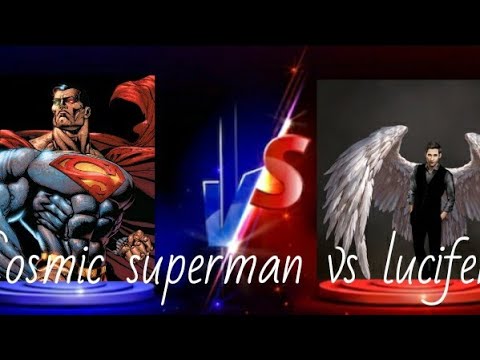 Lucifer Vs Cosmic Armour Superman#excited#dccomics#dcuniverse#lucifer ...