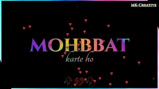 Tum Jinke Ho Abhi (Filhaal-2) Love Whatsapp Status 2021 || B Praak,Akshay Kumar,Jaani ||