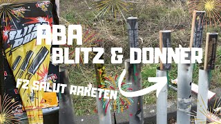 ABA BLITZ \u0026 DONNER F2 SALUT RAKETEN (AM TAG)| TOP RAKETEN