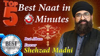 Shehzad Madni 5 Best Naat in One Album || All Beautiful Collection