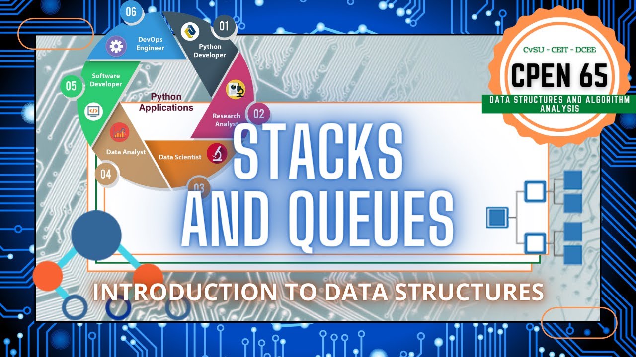 Introduction To Data Structures: Stacks And Queues - YouTube