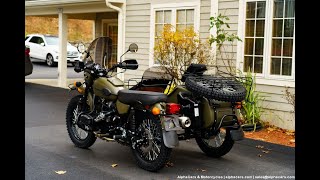 2022 Ural Gear Up Ranger Green Customization