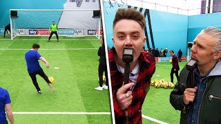 How NOT to do the Volley Challenge! | Cardiff City fans + Robbie Fowler, Roman Kemp & Yxng Bane