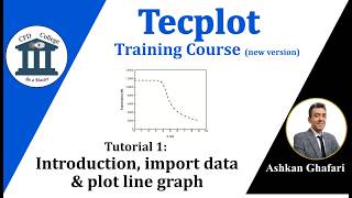 Tecplot Tutorial 1 | How to import chart data? | How to draw a line graph and customize it?(Updated)