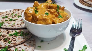 Banting Butter Chicken and Garlic Naan (Flat Bread) Recipe | LCHF | Low Carb Meal Ideas