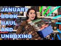 The Naughty Librarian: January Book Haul & Unboxing!