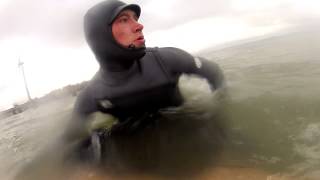 Surfing in Liepāja